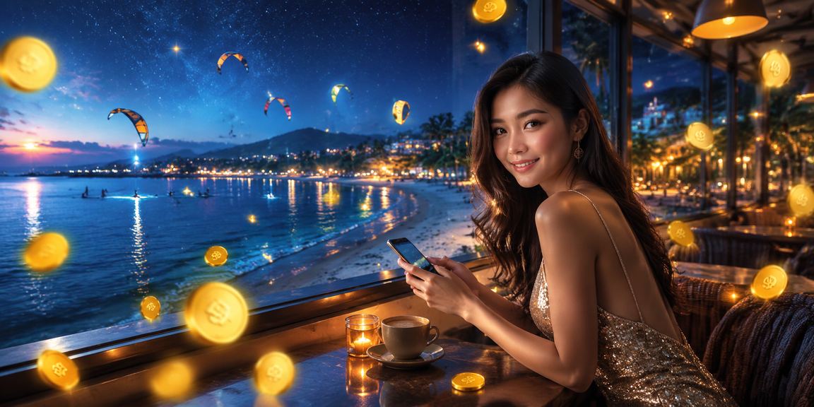 Người chơi đăng ký tài khoản ev71 tại bãi biển Mũi Né